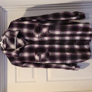 Purple Plaid Shacket